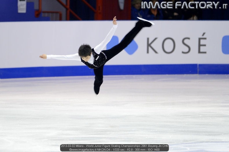 2013-03-02 Milano - World Junior Figure Skating Championships 2961 Boyang Jin CHN.jpg